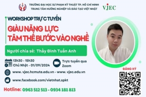 NHÌN LẠI BUỔI WORKSHOP ONLINE “VỮNG NĂNG LỰC TÂM THẾ BƯỚC VÀO NGHỀ”